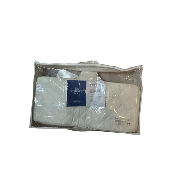 The Company Store Soft Neck Support Memory Foam Pillow Size 15"x24.75" W… - Picture 2 of 8